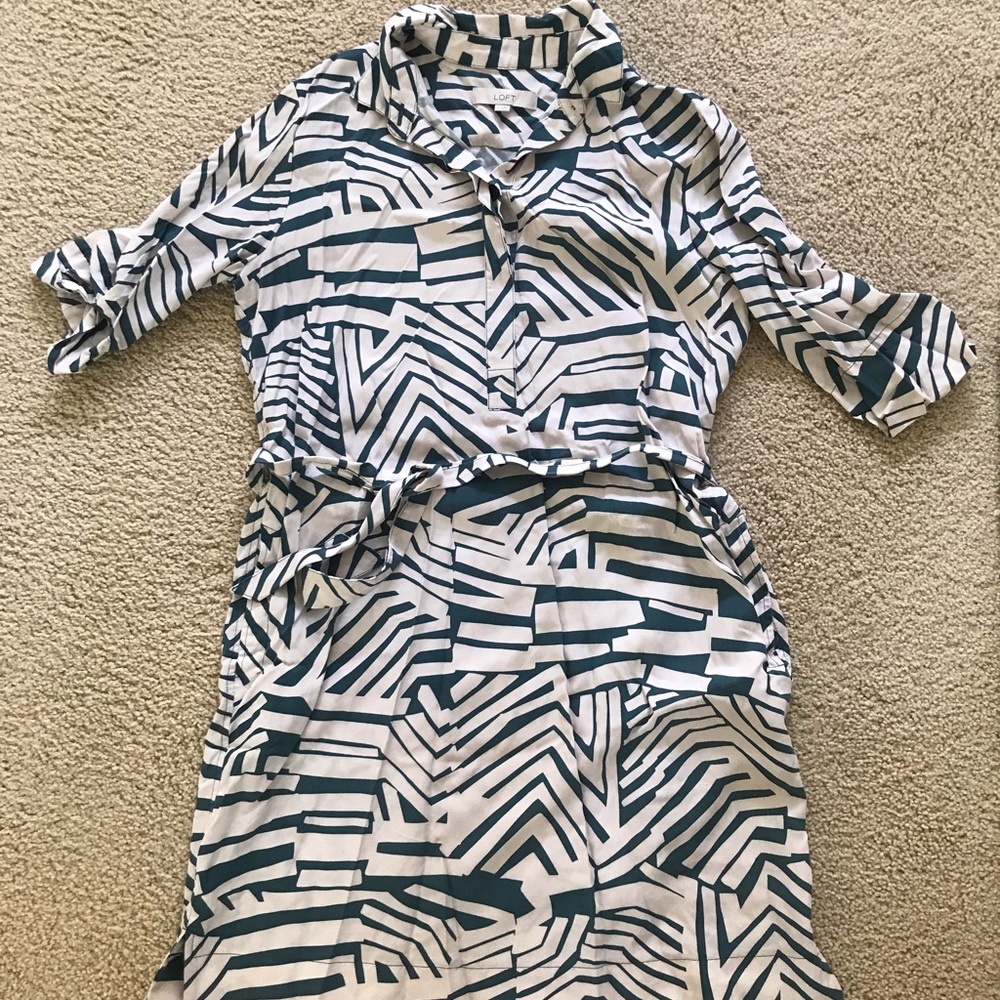 LOFT shirt dress
